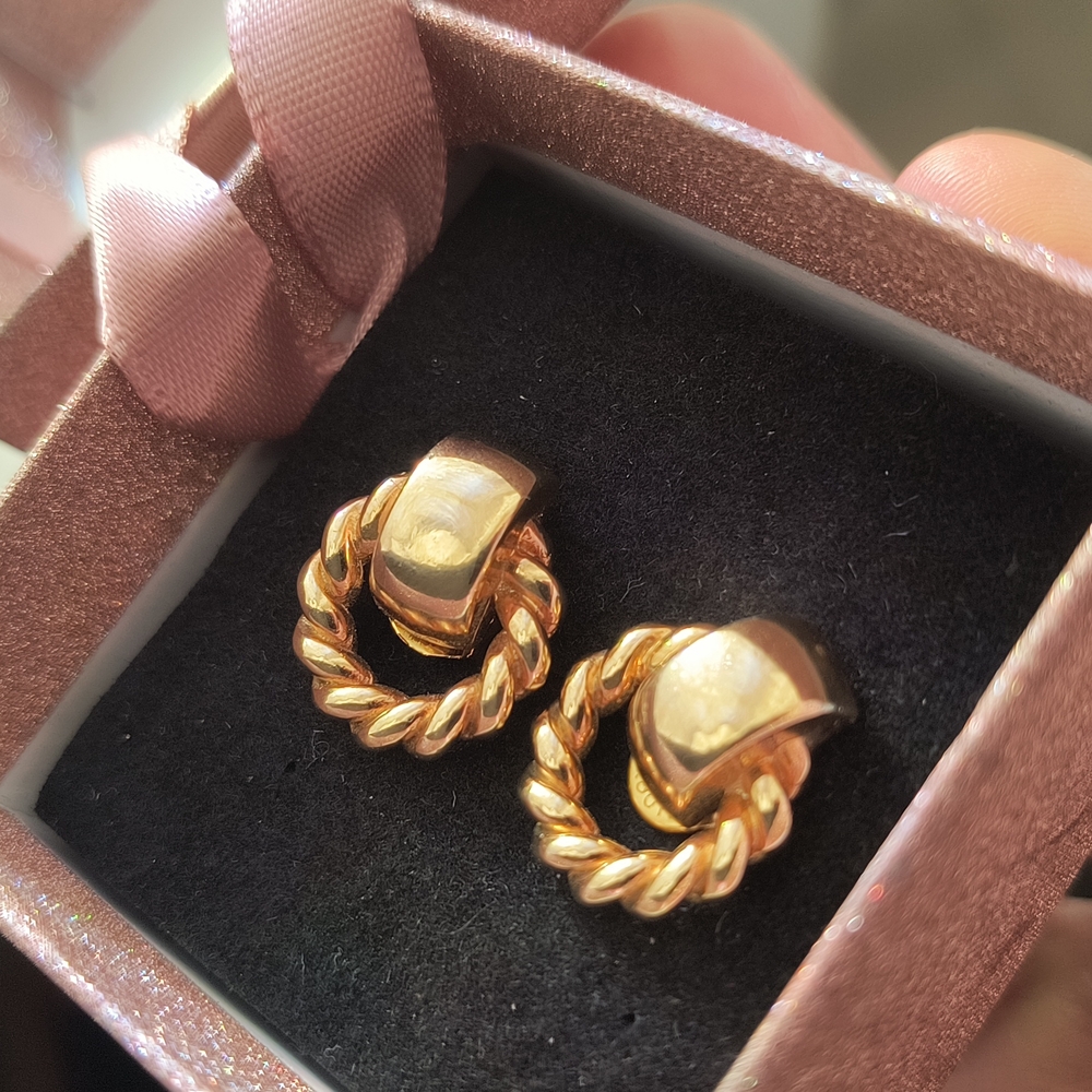 Vintage Cristian Dior dangle earrings